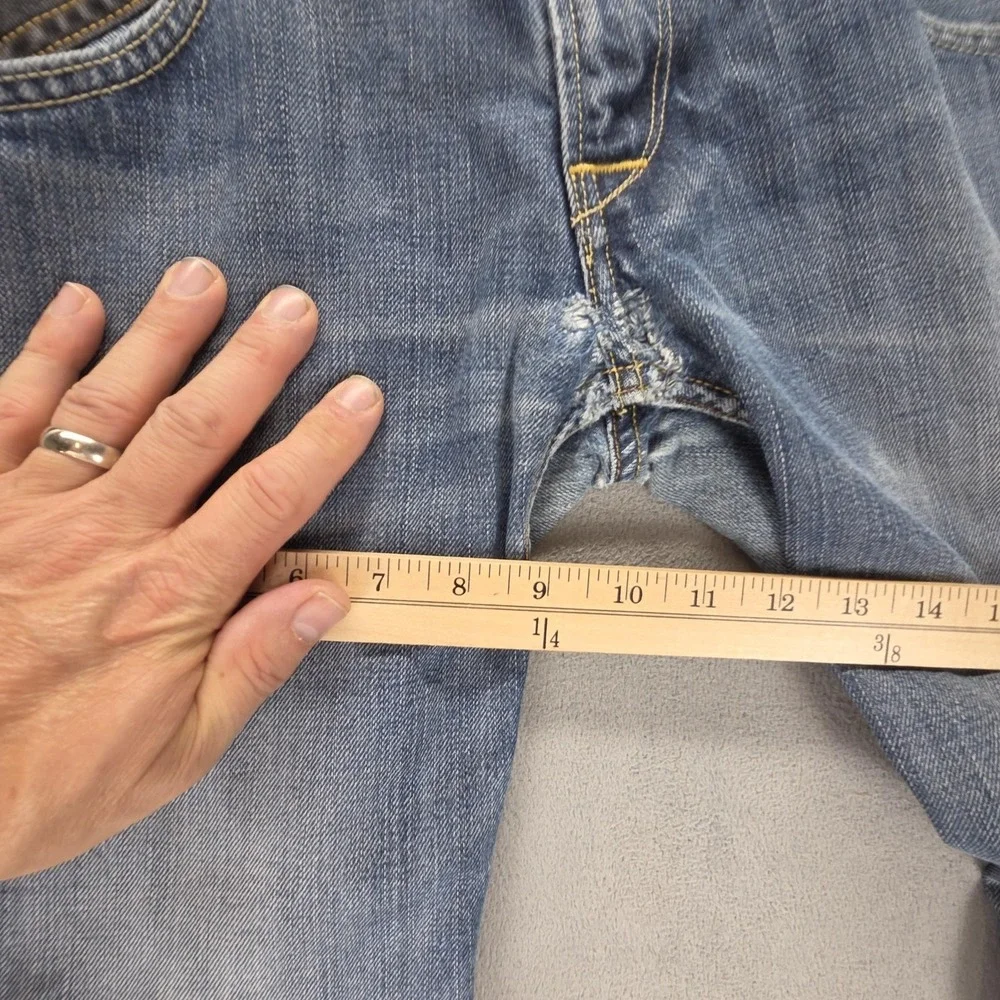Vintage Levis 511 Jeans Mens Slim Engineered Honeycomb Medium Wash Fits 29x32